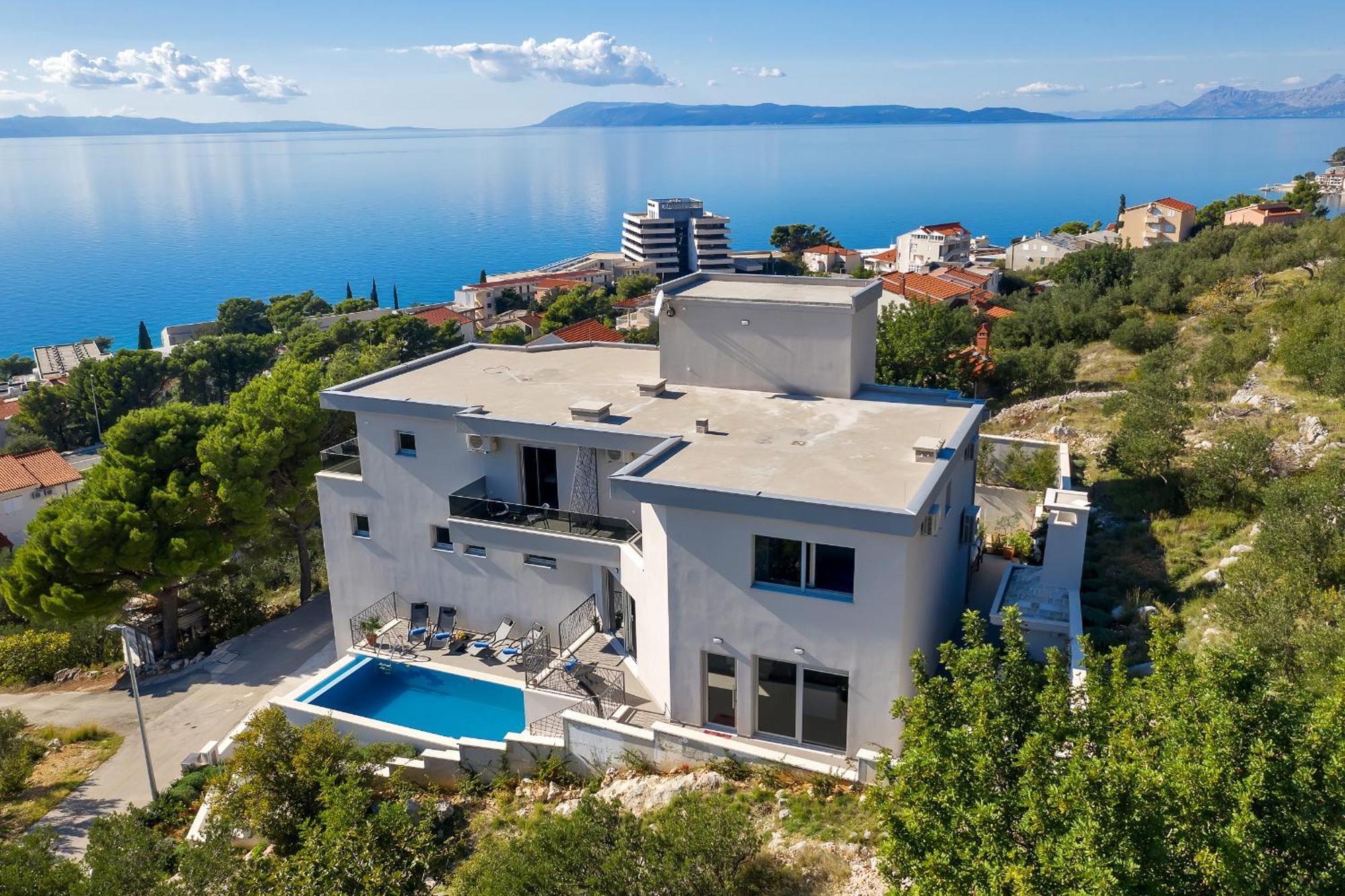 Golden Horizon Retreat Leilighet Podgora Eksteriør bilde