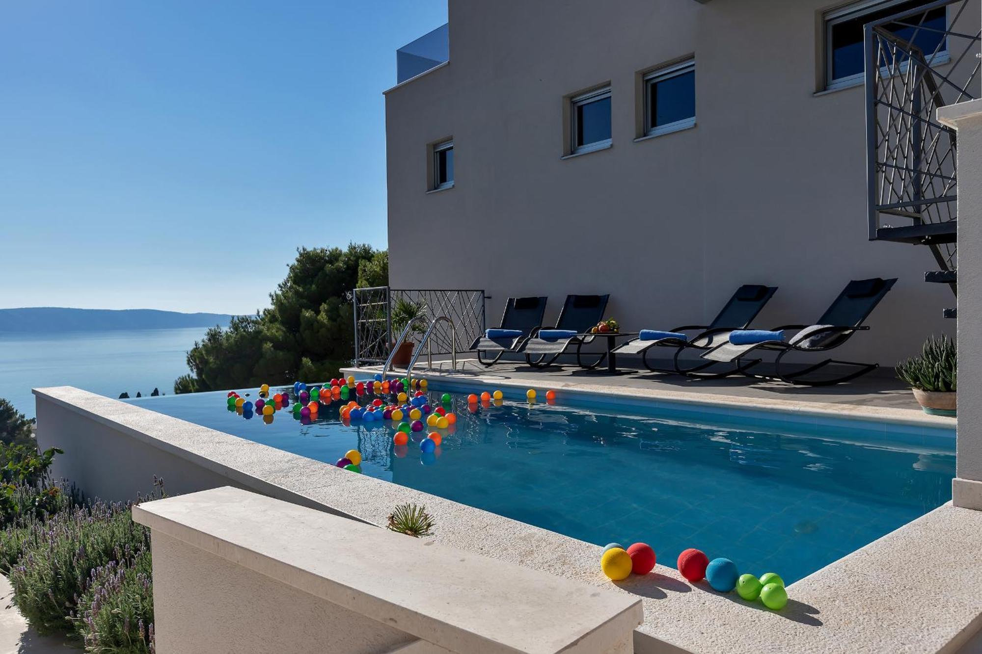 Golden Horizon Retreat Leilighet Podgora Eksteriør bilde